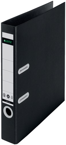 Classeur à levier Leitz Recycle 180° A4 50mm carton noir 1 Stuk