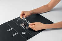 Classeur à levier Leitz Recycle 180° A4 50mm carton noir 1 Stuk-1