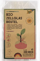 Sachet cellophane Folia 95x160mm transparent 10 pièces 10 Stuk