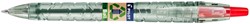 Stylo bille PILOT Begreen B2P Ecoball Medium rouge 1 Stuk