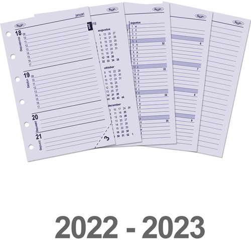 Agendavulling 2022-2023 Kalpa Pocket 7d/2p 1 Stuk