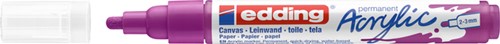 Marqueur acrylique edding-e-5100 Medium jus de baies 1 Stuk