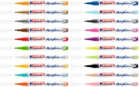 Marqueur acrylique edding e-5300 Fin rouge trafic 1 Stuk-3