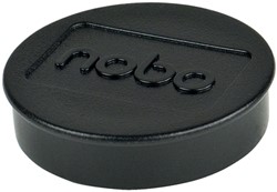 Aimant Nobo 38mm noir 10 pièces 10 Stuk