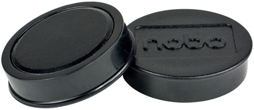Aimant Nobo 38mm noir 10 pièces 10 Stuk-3