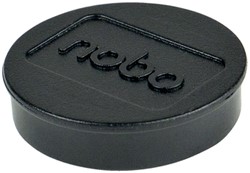 Aimant Nobo 32mm noir 10 pièces 10 Stuk