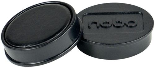 Aimant Nobo 32mm noir 10 pièces 10 Stuk-3