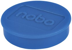 Aimant Nobo 32mm bleu 10 pièces 10 Stuk