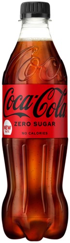 Frisdrank Coca Cola zero PET 0.50l 1 Fles