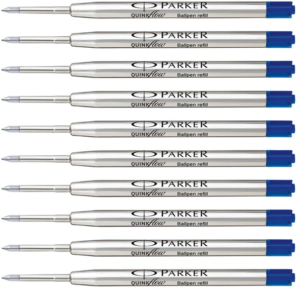 Parker Roller Parker Recharge Roller Ball, Pointe Fine, Bleu - Beaux-Arts Et Loisirs Créatifs Recharge Stylo Parker