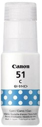Navulinkt Canon GI-51 blauw 1 Fles