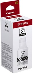 Flacon d'encre Canon GI-51 noir 1 Fles