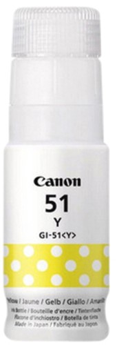 Navulinkt Canon GI-51 70ml 7.7K geel 1 Fles