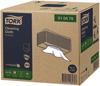 Chiffon de nettoyage Tork Premium W4 510479 plié 1 épaisseur 4x 120 feuilles blanc 4 pak-3