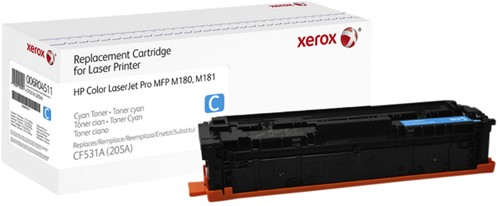 TONERCARTRIDGE XEROX HP CF531A 0.9K BLAUW 1 Stuk
