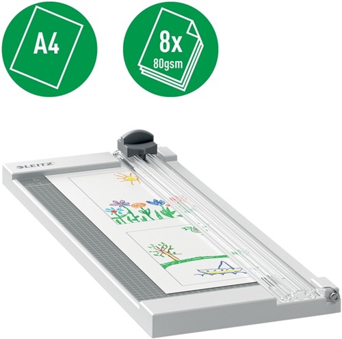 Rogneuse Leitz Precision Home A4 1 Stuk-6