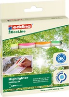 Surligneur edding 24 EcoLine assorti set 4 pièces 4 Stuk