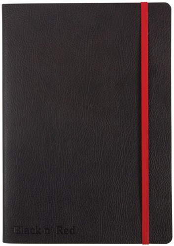 Notitieboek Oxford Black n' Red A5 business 72v ln 1 Stuk