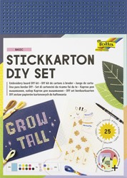 Kit broderie Folia 25 pièces 1 Zak