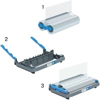 Cartouche de plastification GBC Foton rechargeable 75 micron 1 Stuk-12