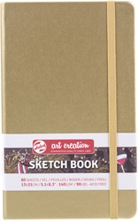 Schetsboek Talens Art Creation 130x210mm witgoud 1 Stuk