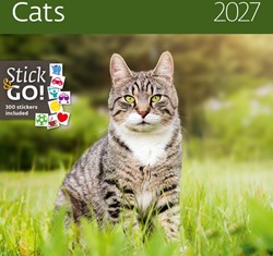 Calendrier 2027 Helma 365 30x30cm Chats 1 Stuk