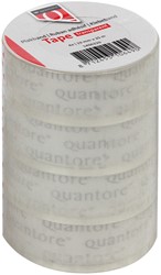 Ruban adhésif Quantore 19mmx25m transparent 4 rouleaux 4 Rol