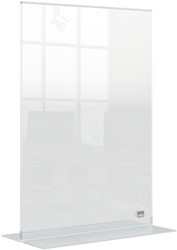 Infobord Nobo Premium Plus A4 acryl vrijstaand 1 Stuk