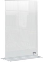 Infobord Nobo Premium Plus A5 acryl vrijstaand 1 Stuk
