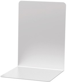 Boekensteun MAUL 16x15x21cm aluminium zilver 2 Stuk