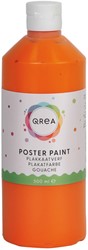 Gouache Qrea orange 500ml 500 Milliliter