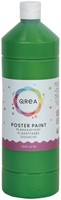 Plakkaatverf Qrea middengroen 1000ml 1000 Milliliter