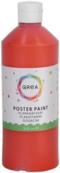 Gouache Qrea rouge clair 500ml 500 Milliliter