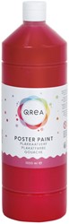 Gouache Qrea rouge 1000ml 1000 Milliliter