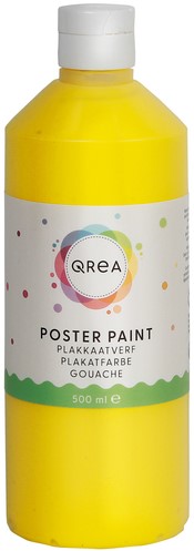 Gouache Qrea jaune 500ml 500 Milliliter