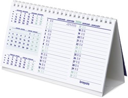 Calendrier de bureau 2025 Brepols 210x125mm 1 Stuk