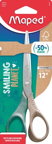 Schaar Maped Smiling Planet 16cm 1 Stuk