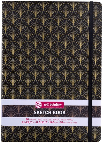 Schetsboek Talens Art Creation 210x297mm art deco 1 Stuk