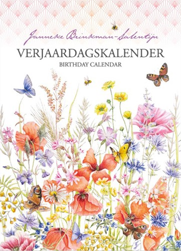 Calendrier anniversaire Janneke Brinkman Coquelicots 1 Stuk