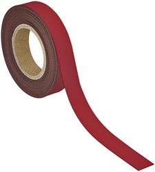 Bande de marquage magnétique MAUL effaçable 10mx30mmx1mm rouge 1 Stuk