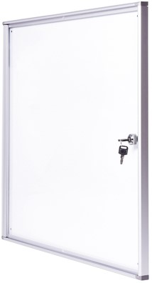 Vitrine murale intérieur MAULextraslim tableau blanc 6x A4 avec serrure 1 Stuk-1