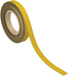 Bande de marquage magnétique MAUL effaçable 10mx20mmx1mm jaune 1 Stuk
