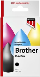 Cartouche d'encre Quantore alternative pour Brother LC227XL noir 1 Stuk
