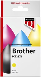 Cartouche d'encre Quantore alternative pour Brother LC225XL jaune 1 Stuk