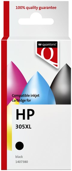 Cartouche d'encre Quantore alternative pour HP 305XL noir 1 Stuk