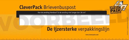 Brievenbusmeter Cleverpack Promo 1 Stuk