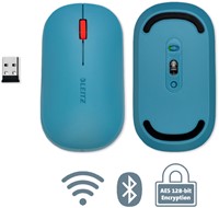 Souris sans fil Leitz Cosy bleu 1 Stuk-3