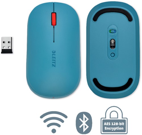 Souris sans fil Leitz Cosy bleu 1 Stuk-3