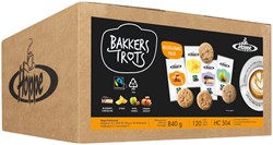 Biscuits Hoppe Bakkers Trots Fairtrade mélange 120 pièces 120 Stuk