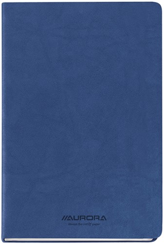 Notitieboek Aurora Capri A5 192blz lijn 80gr blauw 1 Stuk
